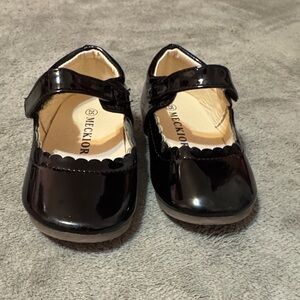 Black Kids Dress Shoes